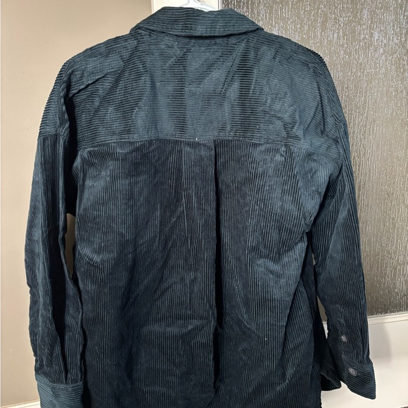 Matty M Women's Forest Green Corduroy Jacket - Picture 2 of 3